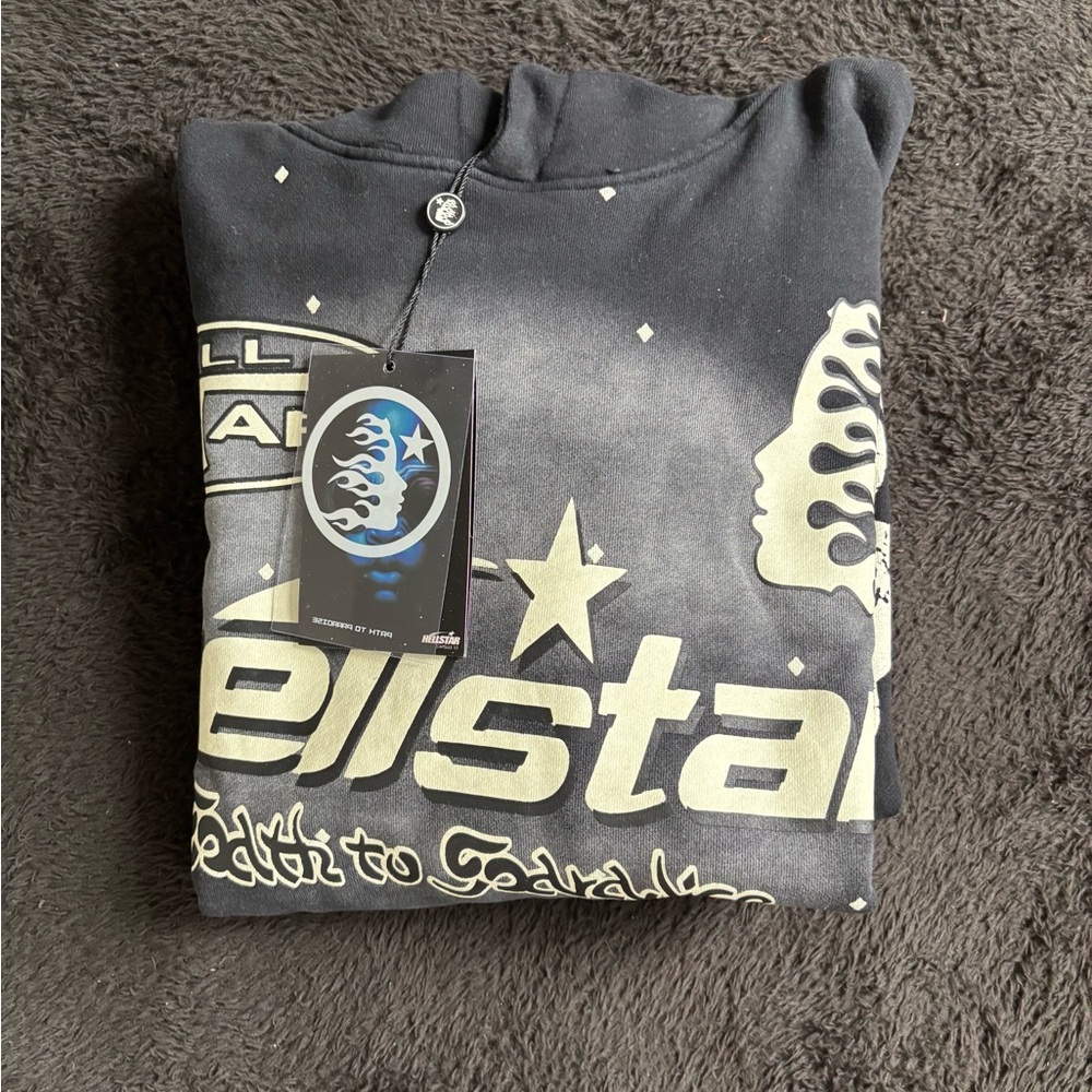 Hellstar Racer Hoodie || Black || Brand New condition